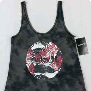 NWT Women's Hurley Burnout Krush Springside Tank Top Shirt